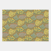 Floral Bed Senard Geschenkpapier Set (Vorderseite)