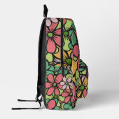 floral bedruckter rucksack (Links)