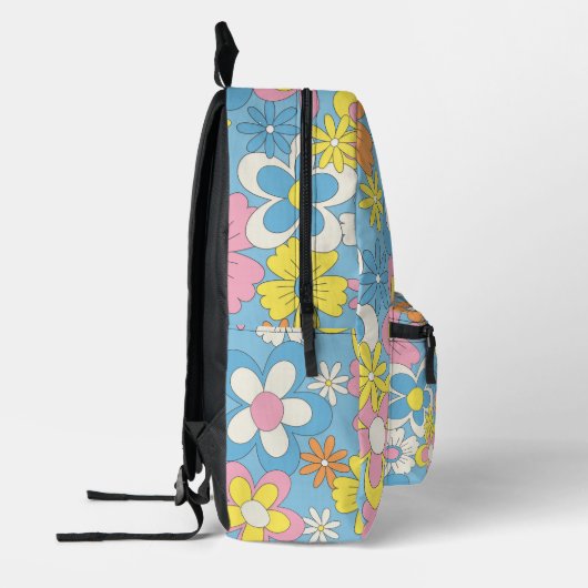 floral bedruckter rucksack (Links)