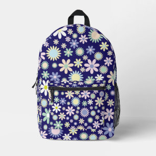 floral bedruckter rucksack