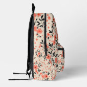 floral bedruckter rucksack (Links)