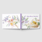 Floral Bee Guestbook Gästebuch (Voll)