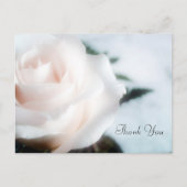 Floral Beileid Beerdigung Danke Postkarte (Vorderseite)