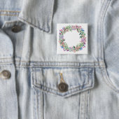 Floral Berries Wreath Button (Beispiel)