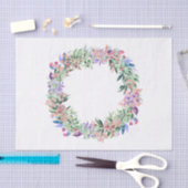 Floral Berries Wreath Seidenpapier (Handwerk)