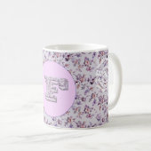 Floral Best Mom F Kaffeetasse (VorderseiteRechts)