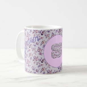 Floral Best Mom Kaffeetasse