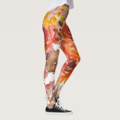 Floral besticktes Kleid Leggings (Rechts)