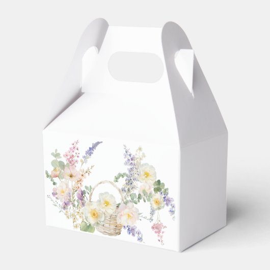 Floral Bevor Box Geschenkschachtel (Rückseite)