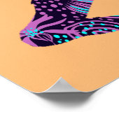FLORAL BIGFOOT POSTER (Ecke)
