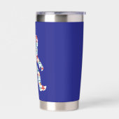 FLORAL BIGFOOT THERMOBECHER (Links)