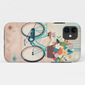 Floral Bike Ride Case-Mate iPhone Hülle (Rückseite (Horizontal))