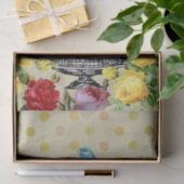 Floral Bird Cage Ephemere Decoupage Vintag Seidenpapier (Geschenk)