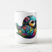 Floral Bird Harmony Kaffeetasse (Mittel)