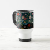 Floral Bird Reisebecher (Vorderseite Links)