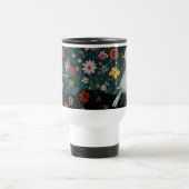 Floral Bird Reisebecher (Mittel)