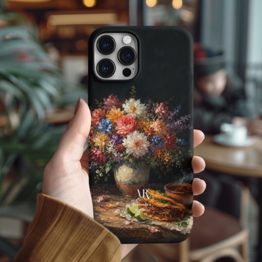 Floral Birria Still Life | Monogram Case-Mate iPhone Hülle