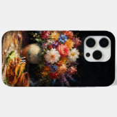 Floral Birria Stilleben | Monogram Case-Mate iPhone Hülle (Rückseite (Horizontal))