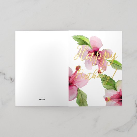 Floral Birthday (Äußere Ablage)