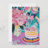 Floral Birthday Card (Vorderseite)