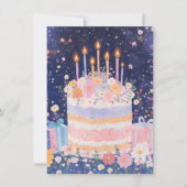 Floral Birthday Card (Vorderseite)