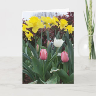 Floral Birthday Card Karte