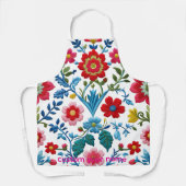 "Floral Bliss Apron – Brighten Up Your Kitchen!" Schürze (Vorderseite)