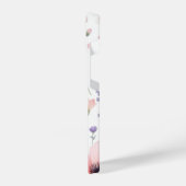 Floral Bliss: Muster für künstlerische Blume Mobil iPhone Hülle (Linke Seite)