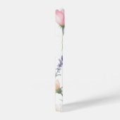 Floral Bliss: Muster für künstlerische Blume Mobil iPhone Hülle (Rechte Seite)