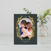 Floral Bliss REAL FOIL Fotokarte Postkarte (Stehend vorne)