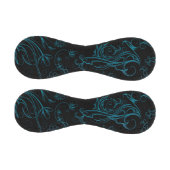 Floral Blue Baseball (Paneele)