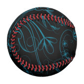 Floral Blue Baseball (Vorderseite Links)