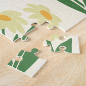 Floral Blume Geburtstag 5. Dankeschön Wildblume Puzzle (Seite)