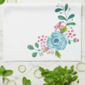 Floral Blume Handtuch (Gefaltet)