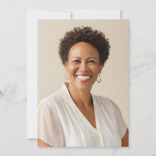 Floral Boho 40. Geburtstag Einladung (Rückseite)