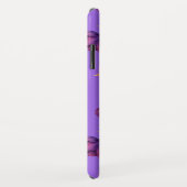 Floral Boho Chic Lila Case-Mate iPhone Hülle (Hinten/Rechts)