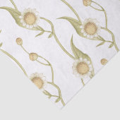 Floral Boho Daisy Chain Pattern Decopopage Seidenpapier (Detail)