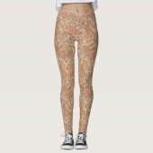 Floral Boho Pattern – Artistic Bohemian Botanical  Leggings (Vorderseite)