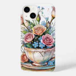 Floral boho phonecase Case-Mate iPhone 14 hülle