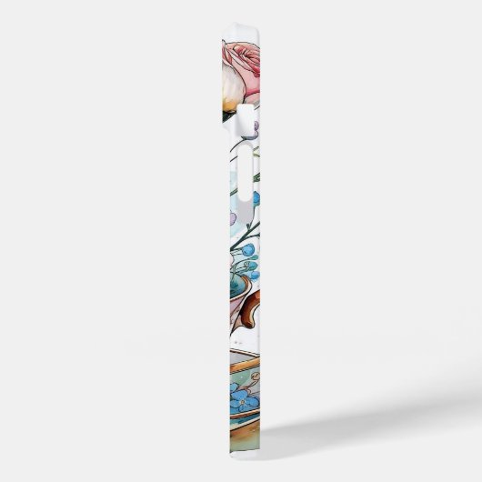 Floral boho phonecase Case-Mate iPhone hülle (Rückseite / Links)