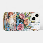 Floral boho phonecase iPhone hülle (Rückseite (Horizontal))