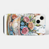 Floral boho phonecase iPhone hülle (Rückseite (Horizontal))