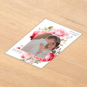 Floral Boho Save the Date Invitations  Acryleinladungen (Ablage )