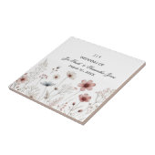 Floral boho Sommer einfach Fliese (Seite)