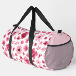 Floral bolsa de deporte duffle bag