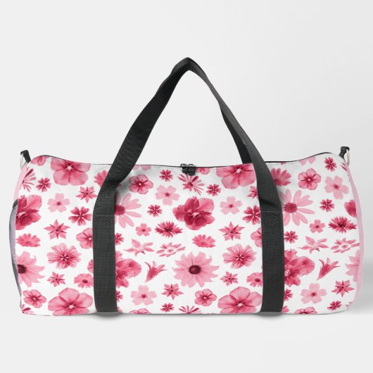 Floral bolsa de deporte duffle bag (Rückseite)