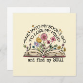 Floral Book Lover (Vorne/Hinten)