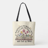 Floral Book Lover Tasche (Rückseite)