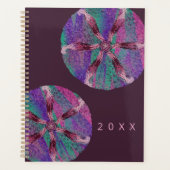 Floral botanical abstract illustration planner planer (Vorderseite)