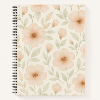 Floral & Botanical Notebook Notizblock